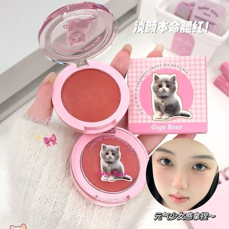 Gege Bear - Colorful Sweet Blush Clay - 4 Colors