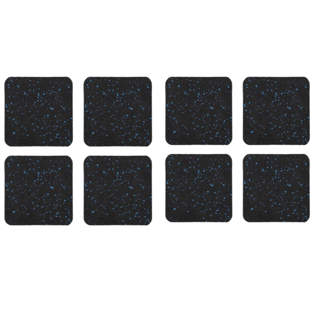 8pcs Two-Layer Composite Exercise Equipment Mats Anti-Slip Anti Vibration Pads  Laundry Room