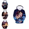 Vibrant Demon Slayer Kimetsu No Yaiba 3d Printed Hoodie Sweatshirt For Casual Wear