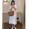 Women's Oversized Short-Sleeve T-Shirt Dress - Casual Summer 2022 Korean-Style