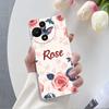 For TCL 60R 5G T519H 2025 Case Flower Marble Phone Case For TCL 60 SE 605 T517H Funda Transparent Soft Silicone Protect Cover