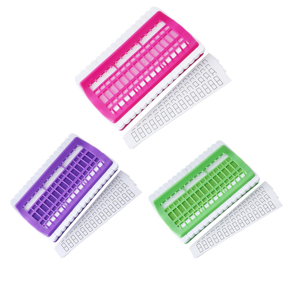 #1 Embroidery Thread Organizer 3 Color 30 Position Cross Stitch Needles Holder Embroidery Floss Thread Organizer Sewing Tools