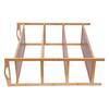 4-Tier Shoe Rack, Open Shoe Storage Rack, Shoe Storage Organizer for Entryway, Hallway and Closet
