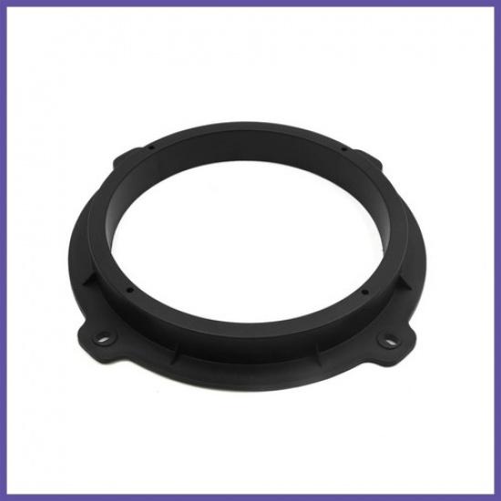 2pcs Black 6.5" Car Speaker Mounting Spacer Adaptors Rings for Hyundai IX35 2012
