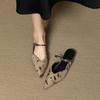 Fashion 2025 NEW Women Shoes Pointed Toe Flats Slippers Sexy New Sandals Elegant 2025 Summer Party Shoes Fashion Woman Shoes