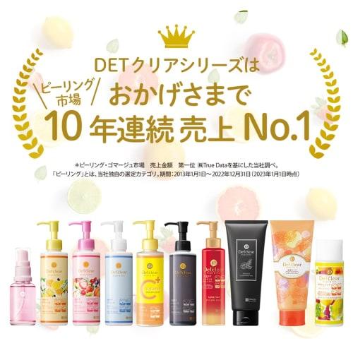 DET Clear Bright & Peel Serum Cleansing Gel Charcoal Clay 180g