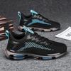 LATV Frühling und Herbst Neue Herren-Freizeitlaufschuhe Leichte Mesh-Freizeitschuhe Rutschfest Stoßdämpfend Sportschuh
