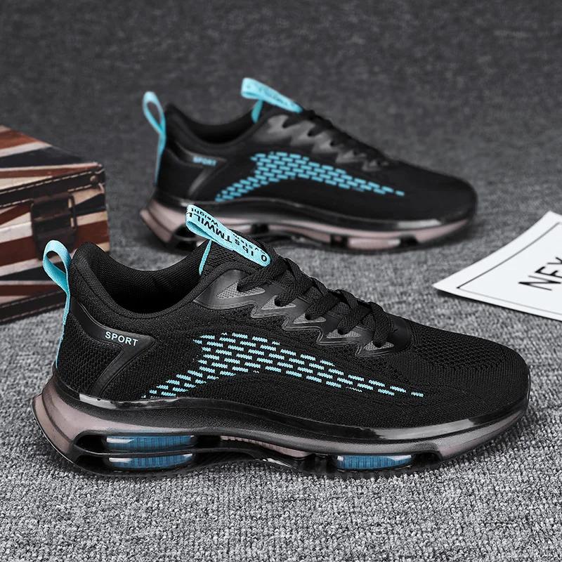 LATV Spring and Autumn New Men's Casual Running Shoes Lightweight Mesh Casual Shoes Anti-Slip Shock Absorbing Sports Shoe