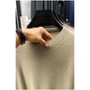 New Autumn And Winter Men'S Sweater Solid Color Round Neck Jacquard Casual Fashionable Simple Knitwear Base Sweater Top