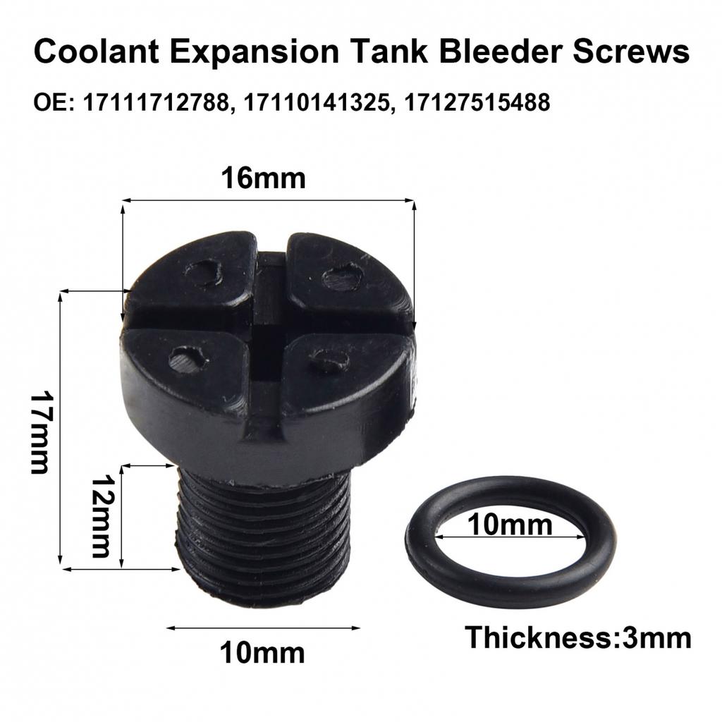 Screw Car Accessories Overflow Coolant Expansion Radiator
