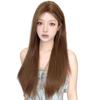 Hanzhuo Long Straight Full Wig for Lolita Small with Net Wig, Wig, Semi-Long, Crossdressing, Cosplay, Face, Natural-Looking, Heat-Resistant,
