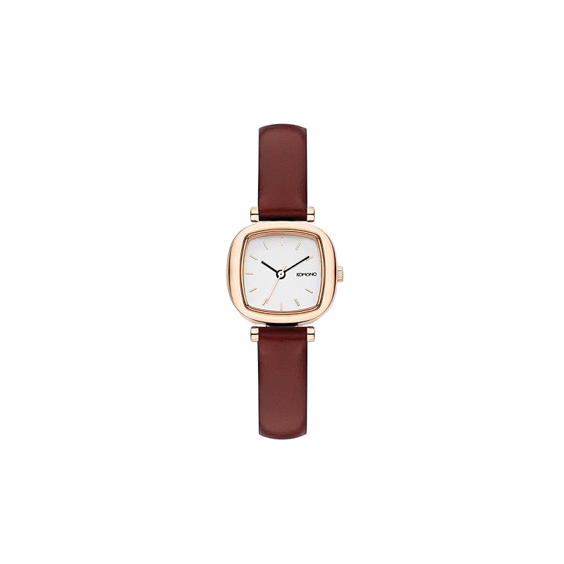 

Authorized distributor [KOMONO] Komono clock watch ladies KOM-W1234 Manny Penny [MONEY PENNY] burgundy rose gold leather