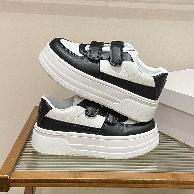 2025 Little White Shoes Women's Spring New Korean Version Ins Female Student Leisure Sports Versatile Nurse Shoes Tide BK6906