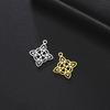 Witch Knot Pendant for Necklace Stainless Steel Celtic Knots Charms for Jewelry Making DIY Accessories Witchcraft Amulet Gifts