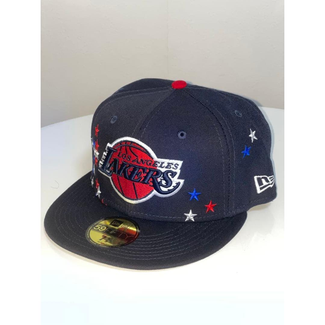 Used Los Angeles Lakers 59FIFTY Cap Navy 7 5/8