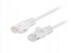 Patchcord Lanberg UTP Cat.6 0.25m White