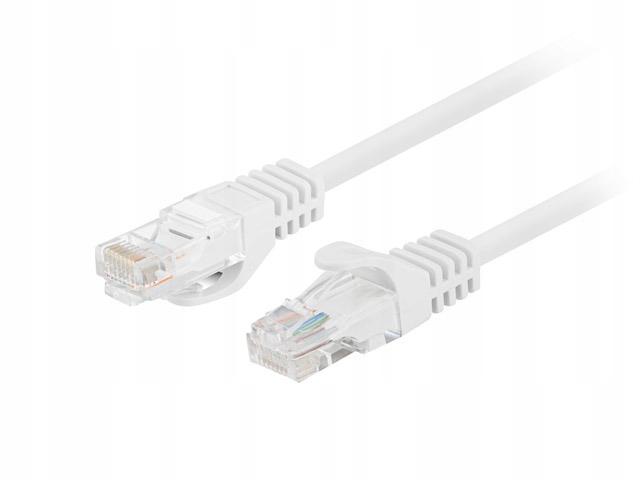 Patchcord Lanberg UTP Cat.6 0.25m White