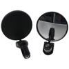 2pcs Wide Angle Bike Mirrors 360 Rotatable HD Glass Convex Lens  Mountain Road Bikes