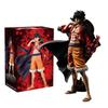 17CM Anime One Piece Luffy Figure Kaidou Duel Head Changing Monkey D. Luffy Model Toy Gift Standing Posture Collectible PVC