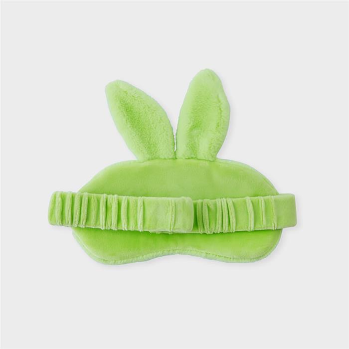 LINE FRIENDS TOKKI Plush Sleep Eye Mask (Green)