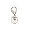 Alloy Lobster Clasp Keychain Pendant Set: 8-Shaped Buckle & Four-Section Chain Jewelry Accessories.