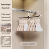 Multi-Clip Socks and Underwear Drying Rack for Balcony or Wardrobe Use