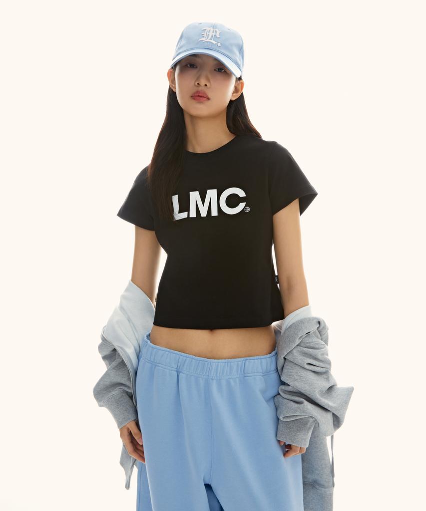 LMC Wm Og Cropped Tee White