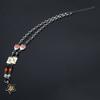 Y2K Heart Star Bead Pendant Necklace for Women Fashion Egirl Punk Grunge Clavicle Chain Fashion Valentines Day Gifts