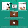 4 Piece Multicolor Squirrel Flat Ceramic Drawer Knobs for Kitchen Cabinet Hardware Door Pulls Decorative Dresser Premium Craftsmanship