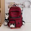 Li Shen Spliced Lightweight Travel Backpack