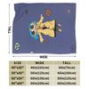 Horror Cartoon C-Coraline Cozy Blankets Trend Picnic Bedding Throws Home Decor Flannel Bedspread Sofa Bed Cover