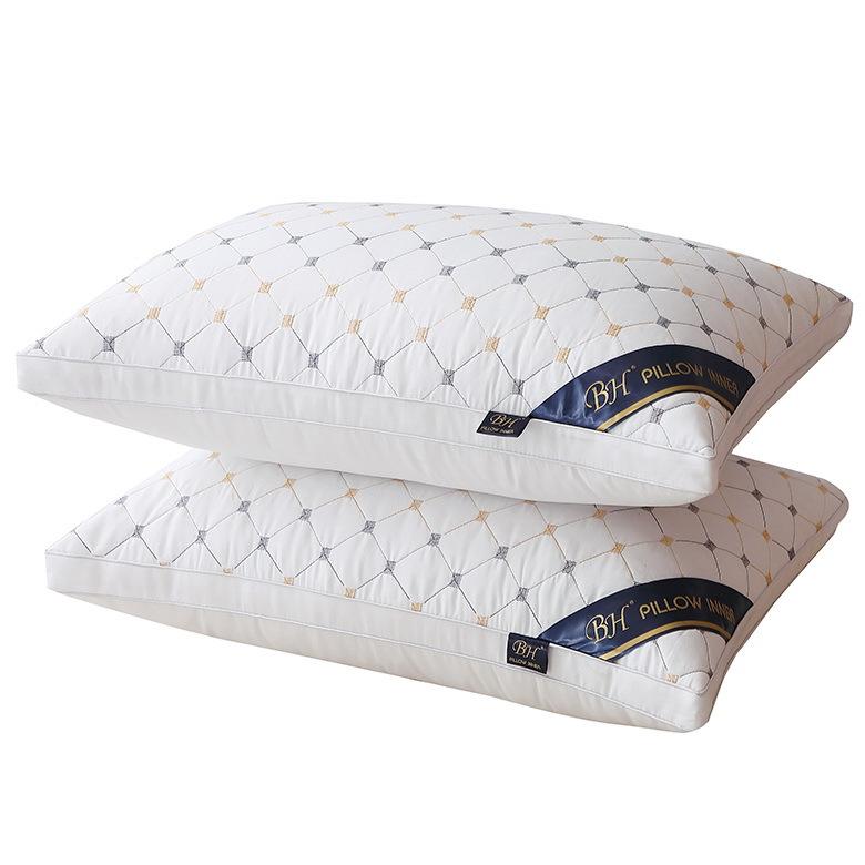 Washable Low Pillow Hotel Pillow Core Neck Protector Household Adult Four Seasons Pillow Core Single Pack Home Textiles Pillow Memory Foam Pillow