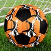 Soccer Ball Colorful Machine Stitched PVC Size 5 Team Training Competition Ready Durable High-Bounce Cool Sports Gift