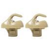 88217S01A01ZA 2X Beige Car Sunvisor Sun Visor Clip For Honda CR-V Civic