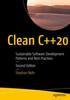The Clean C++20 : Sustainable Software Development Patterns and Best Practices Book