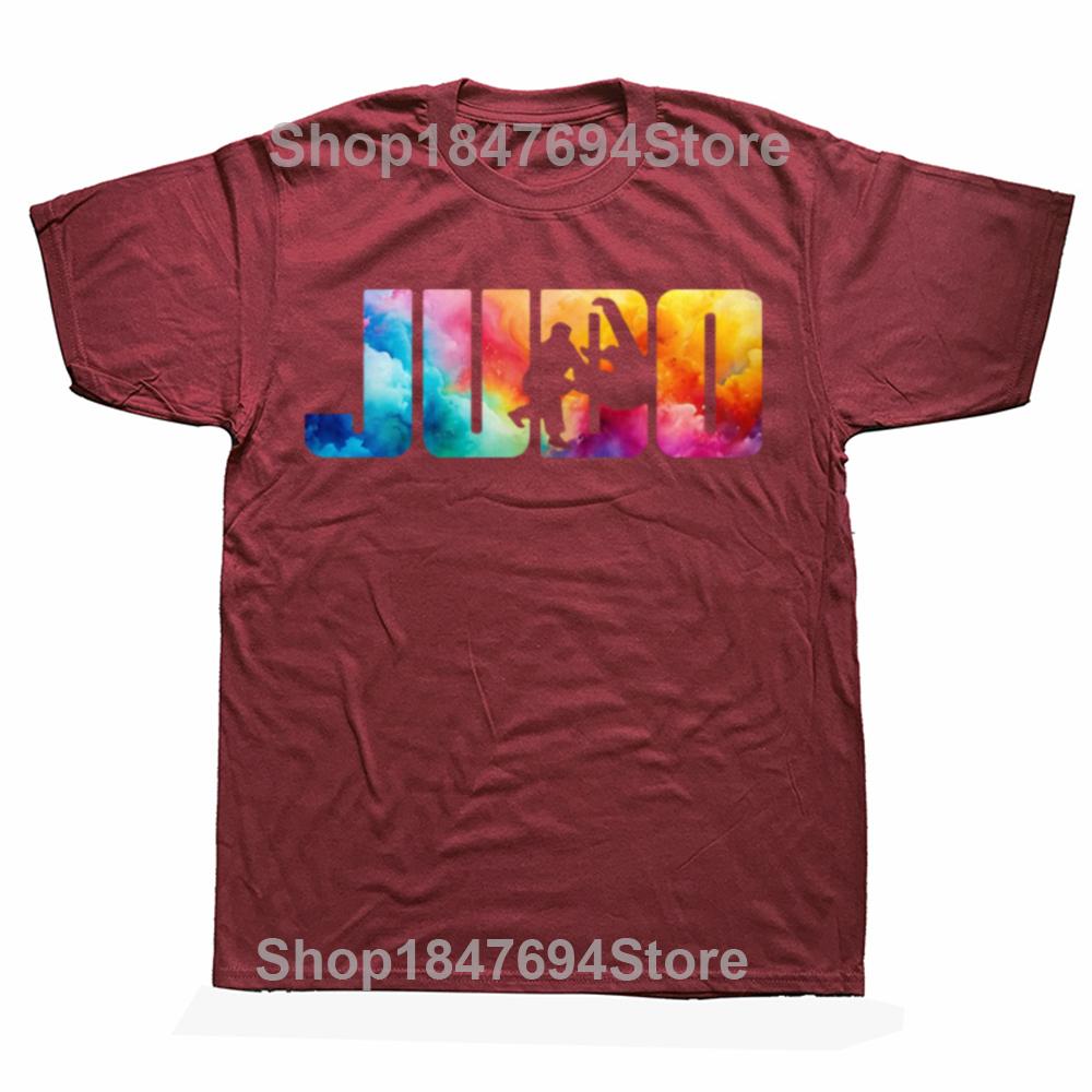 Vtipná grafická trička bojových umění Judo Pánská Dámská Móda Ležérní Tričko 100% Bavlna Volné Nadměrné Sportovní Tričko