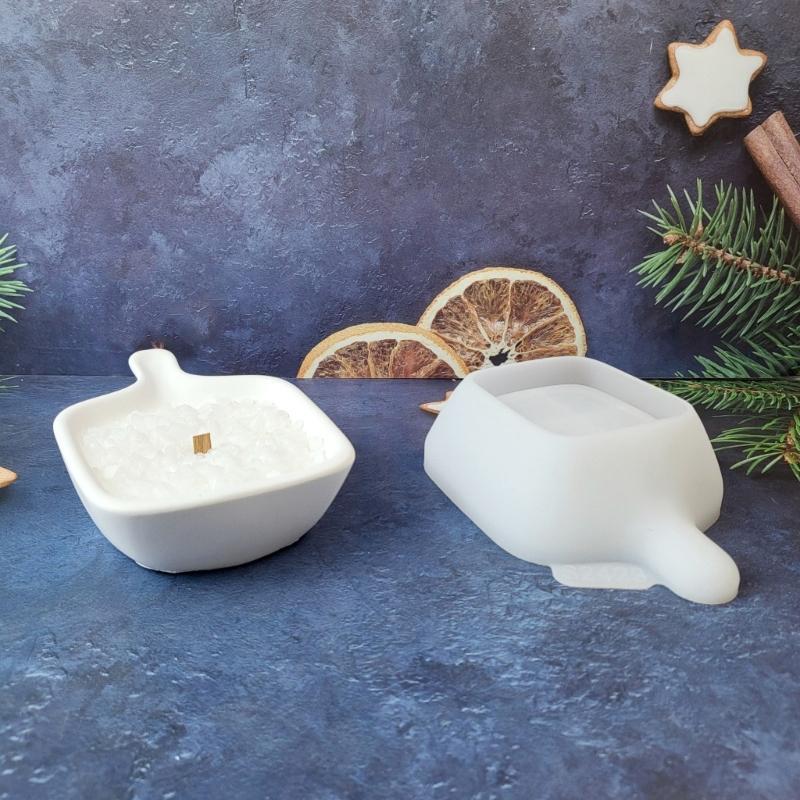 DIY Tray Mold In Flexible Silicone, 12.8 X 9.1 Cm Shovel Shape for Resin, Plaster, Soap Dish, Coaster and Small Storage Tray Projects