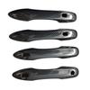 Kinonaka Vorder- und Hintertürgriff Chrom-Zierleisten-Set 4 Stück für Toyota Neue Außen-Custom-Zubehör 90 Fiber Noah/Voxy (90er Serie/95er Serie)