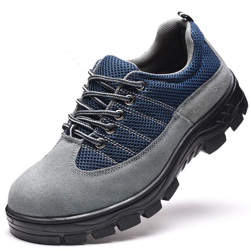 Labor Insurance Shoes Safety Shoes Anti-smashing and Anti-piercing Work Shoes Breathable and Wear-resistant, Protective Shoes