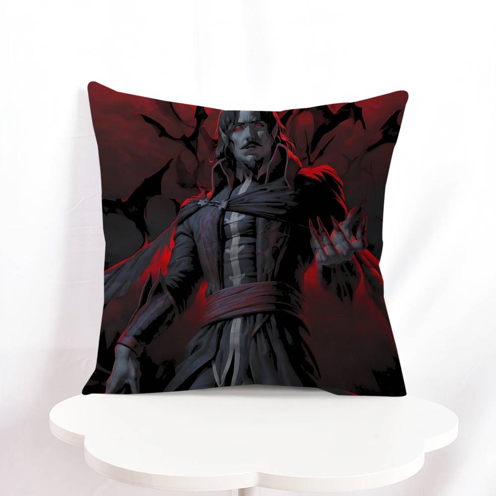 C-Castlevania Personalized Picture Text Home Decorative Pillows Household Gifts 45x45cm