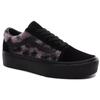 Mix Leopard Old Skool Plateau Schwarz/Lila Pink Damen VN0A3B3UTRE