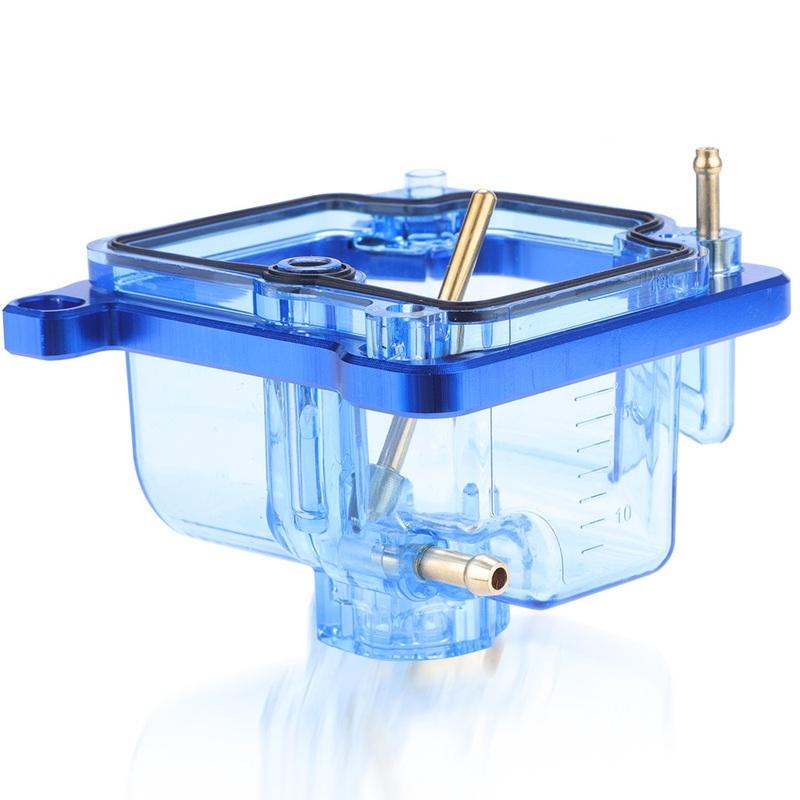 Upgrade PWK Motorcycle Transparent Carburetor Clear Bottom Float Bowl Oil Cup With Oil Spill Hole For PWK 24 26 28 30 32 34mm