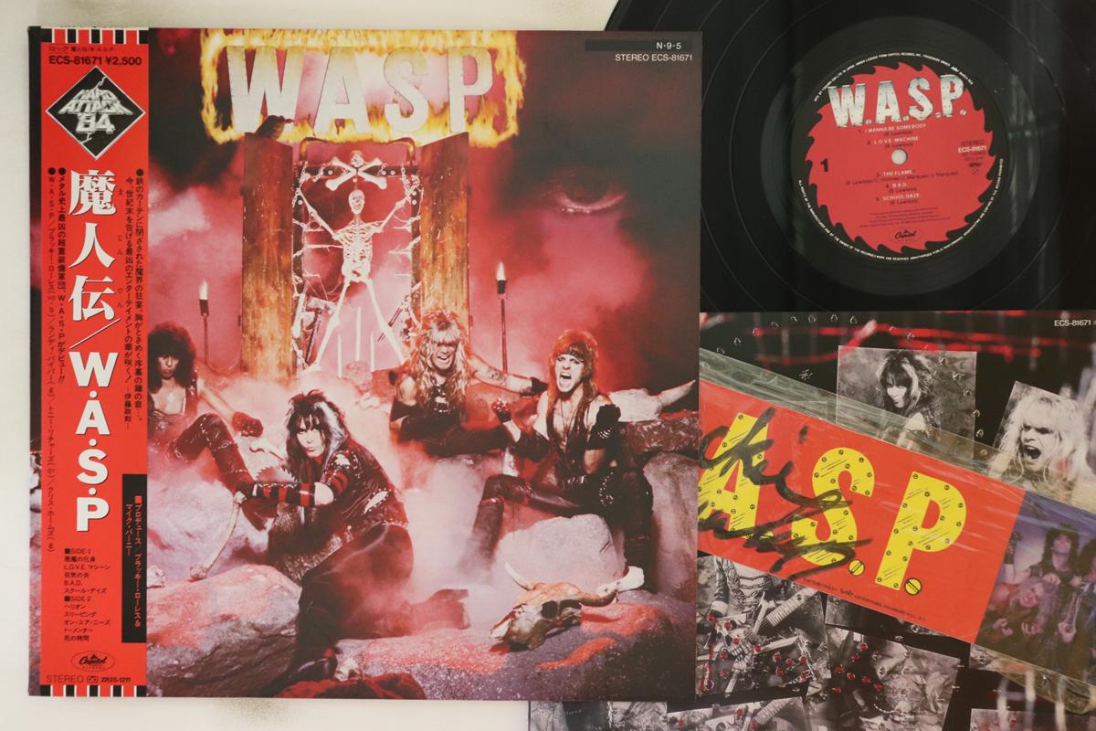 

LP-запись WASP. - Оса. ECS81671 CAPITOL 1984 Япония Оби Металл