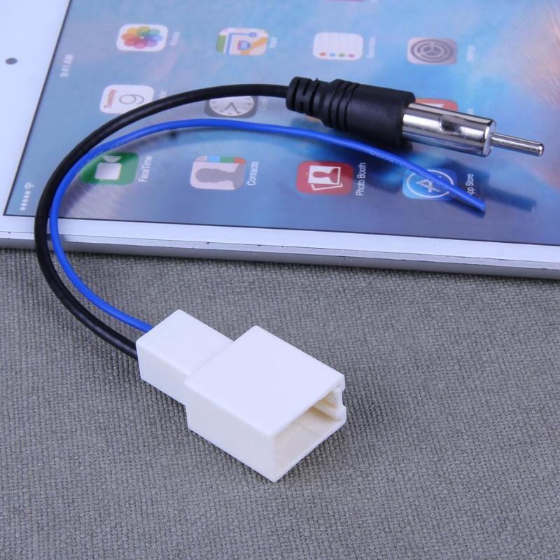230 mm Aftermarket Radio Stereo CD Player Antenna Adapter Adaptor Cable Cord Female Socket for Toyota