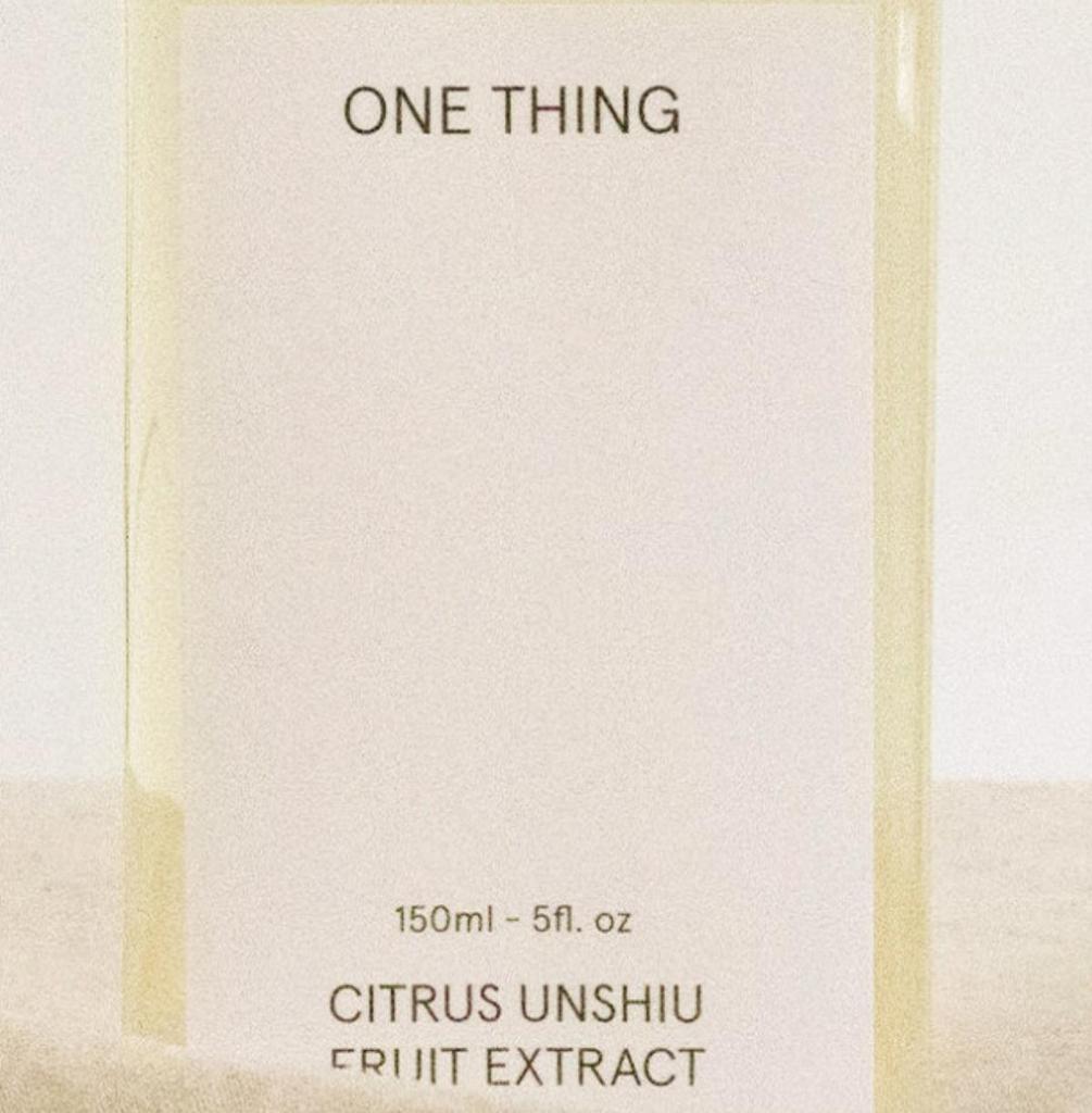 ONE THING Citrus Unshiu Fruit Extract Toner Brightening Tone Clarifying 150ml