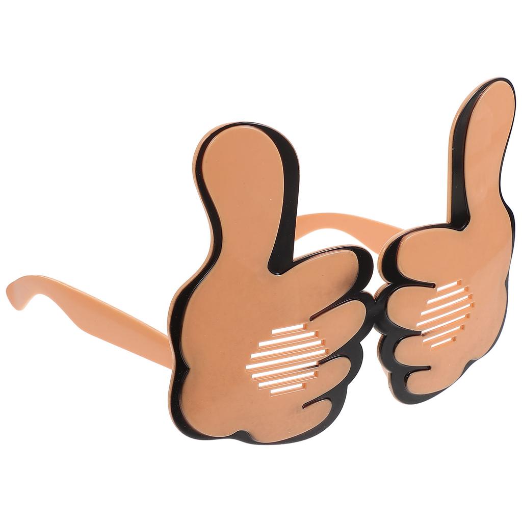 Brillen Daumen hoch Lustige Maske Hawaiianische Sonnenbrille Ausgefallen Niedlich Personalisiert Kreativ Strandparty Dekorationen