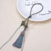 Chinese Knot Handle Rope Tibetan Tassel Pendant Accessories Diy Mobile Phone Lanyard Car Pendant Gold Bead Tassel Pendant