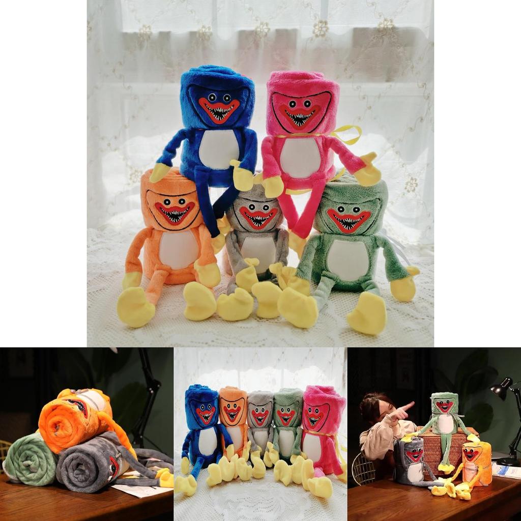 Pătură de flanel Poppy Playtime Prietenoasă cu pielea, confortabilă, pentru pui de somn, pentru toate ocaziile