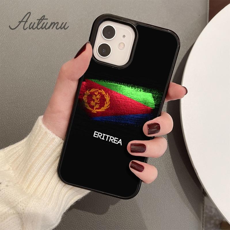 Eritrea Flag Phone Case for iPhone 11 12 13 14 Pro Max Mini X XR XS SE 2020 5 6S 7 8 Plus Samsung Galaxy S21 S22 Cover Shell