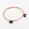 MOST Fiber Jumper Cable Optical Fiber Cable for Vehicle Bus Troubleshooting, Molded End Service Lead for Fault Checks In Selected Car Fiber Bus